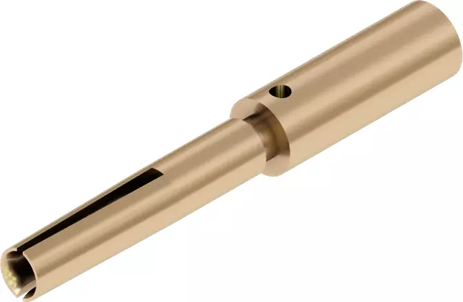 M12 Power female crimp contact PE0,75mm²