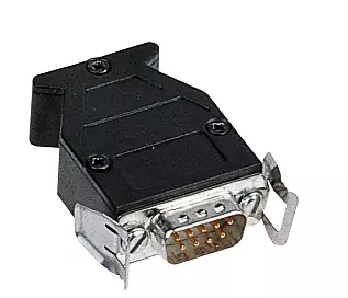 D-Sub 25P plast hood 1s+2a-ent sp-sl-lo