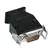D-Sub 25P plast hood 1s+2a-ent sp-sl-lo