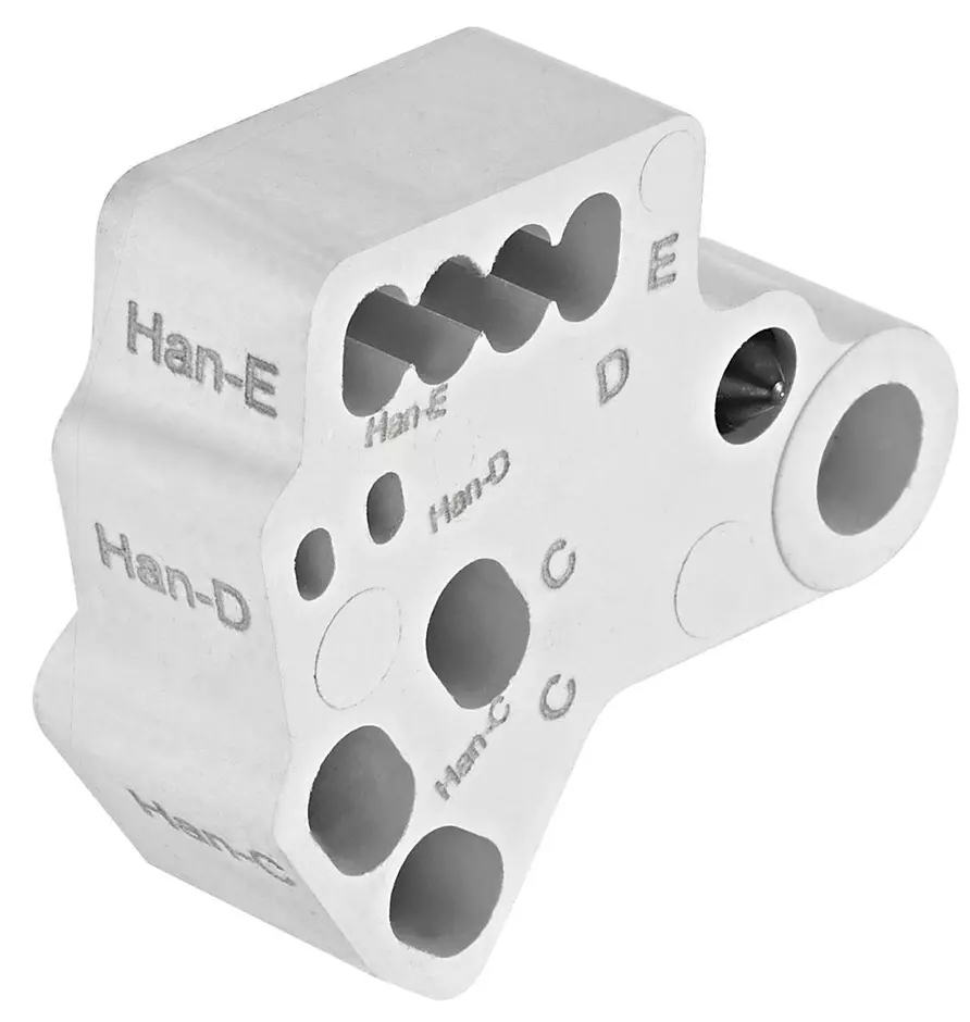 Locator Set Han D/E/C, for Crimping tool