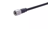 M12 X-cod 8-pol st/- m/- Rail PP 0.5m