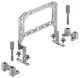 Griffblech mit Schraubadapter Han 24B
