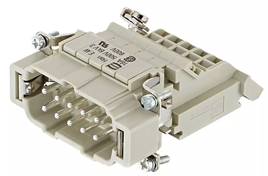 09 33 010 4626, Han E AV 10 Pos. M Insert Term. Block le