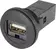 har-port USB 2.0 A-A ; PFT black