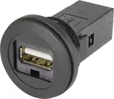 har-port USB 2.0 A-A ; PFT black