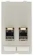 Data module (2x RJ45)
