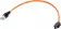 ix Ind. -DB RJ45 Cat.6A FRNC orange 0,5m