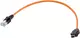 ix Ind. -DB RJ45 Cat.6A FRNC orange 0,5m