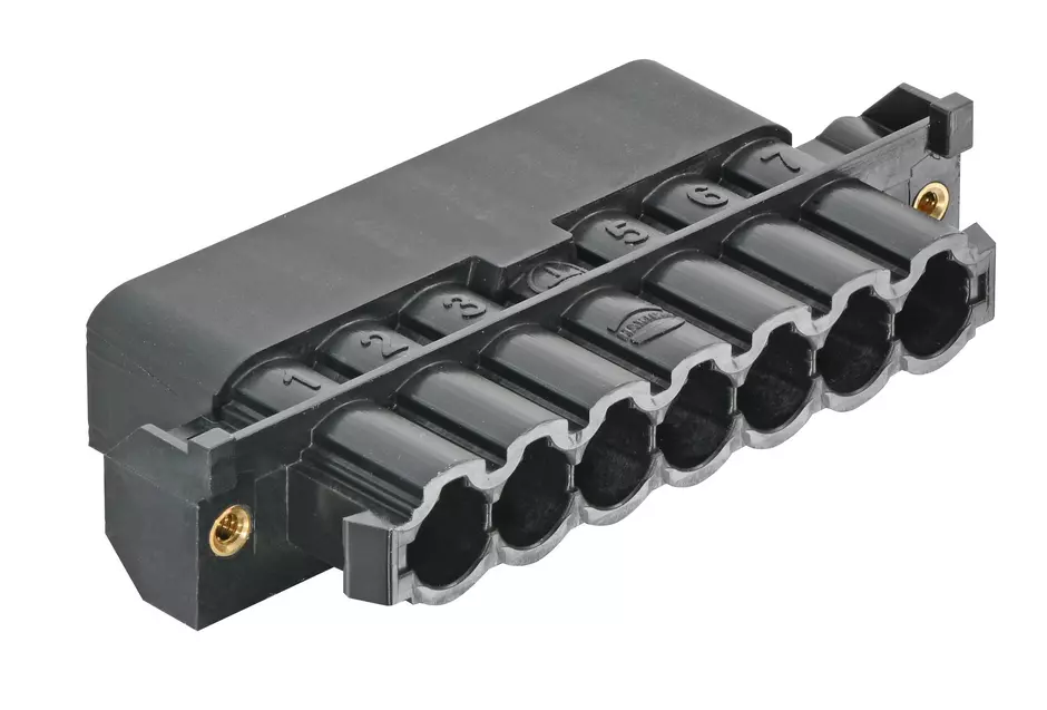 Han® ORV3 Power 6+PE Crimp, Left/Right