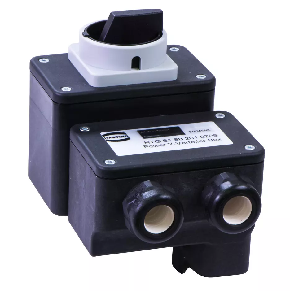 HAN Q4/2 Y-Junctionbox w. Switch 7.5kW