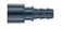 Pneumatic contact fem. with valve 6,0 mm