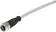 M12 Cable Assembly A-cod st/- f/- 1,5m
