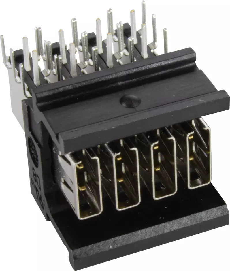 har-modular D8 data module male angled