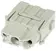 Han C module, crimp female (two part)