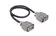 Han 10 B-E CA lever m/f st/st PVC, 1m