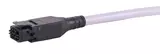 Han 1A OM 5+PE +latch f/ - PVC 1m
