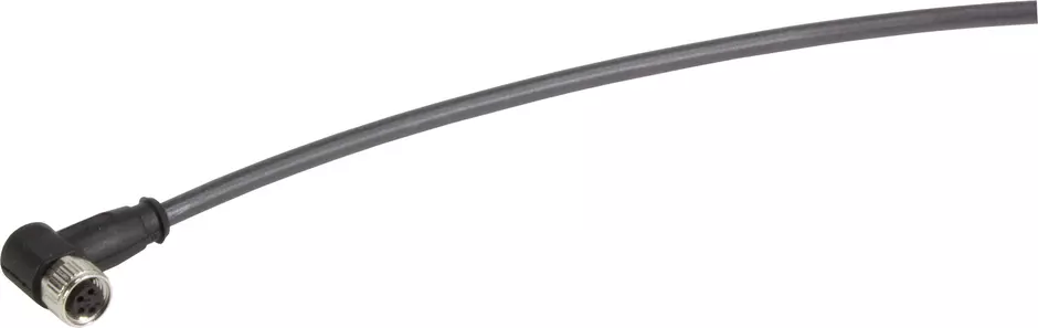 M8 Cable Assembly 4-poles an/- f/- 0,5m