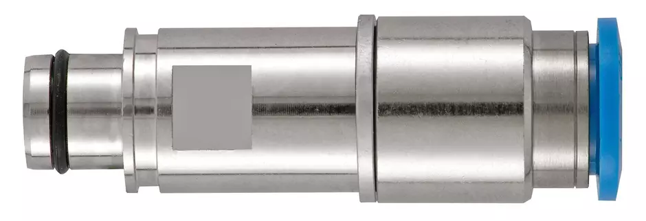 Pneum. contact metal OD 10mm, male