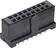 SEK mezz Fe 16P THT 2.9mm PL2