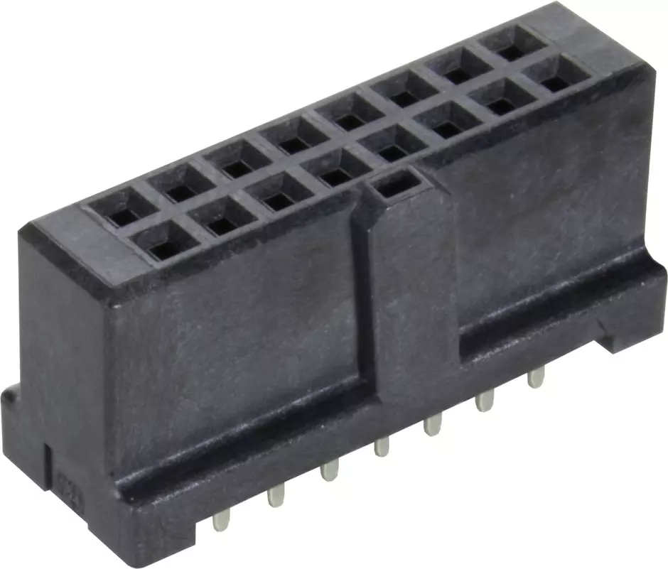 SEK mezz Fe 16P THT 2.9mm PL2