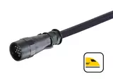 UIC 558 CA 13 pin c-ni-m/- XLPO, 1,0m