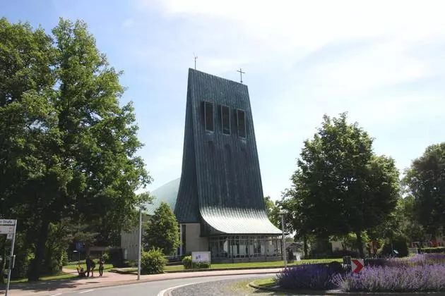 Evangelische Thomaskirche in Espelkamp, eingeweiht 1963