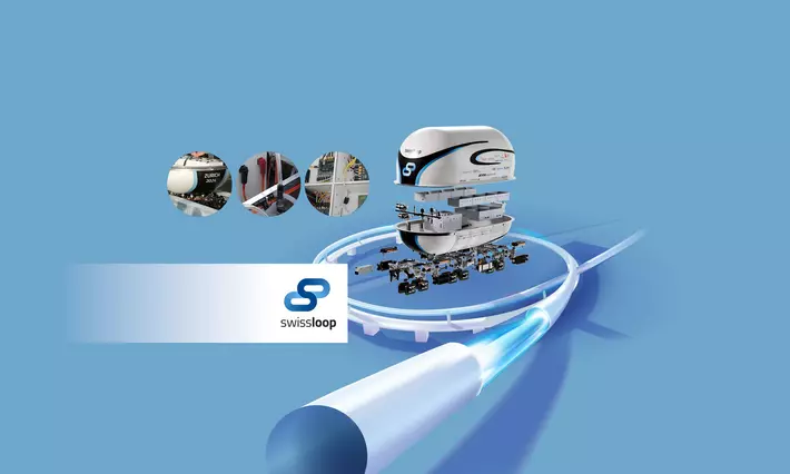 Swissloop: Innovative spirit and speed meet Swiss precision
