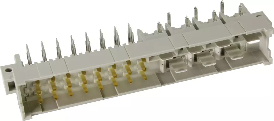 DIN41612 24+7 MALE ANGLED SOLDER