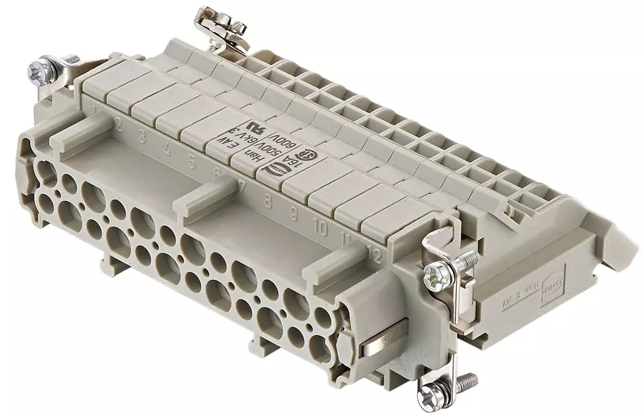 Han E AV 24 Pos. F Insert Term. Block Le