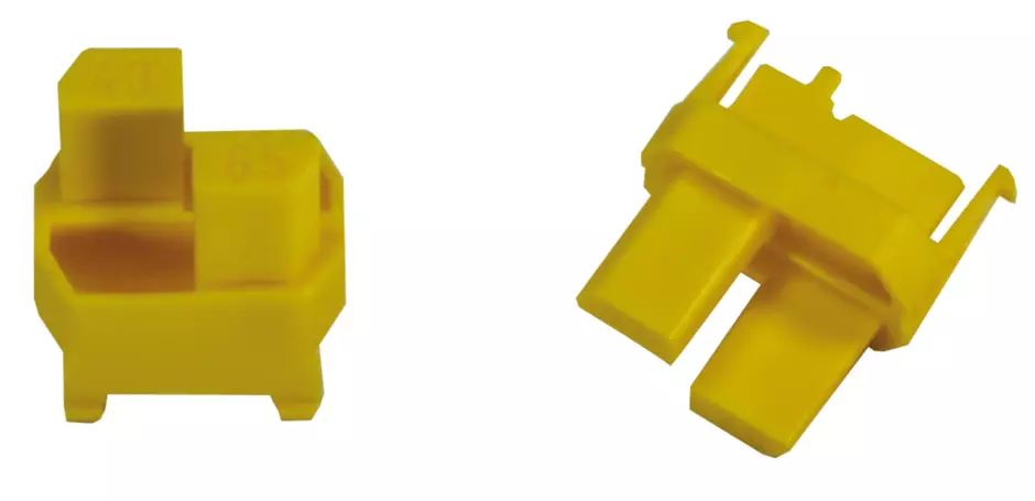 HAR-BUS KEY 3456 MALE CADMIUM YEL.