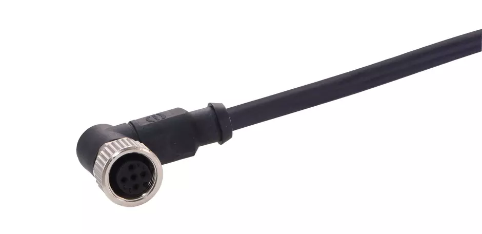 M12 A-cod 5-pol an /- f /- PUR 10.00m