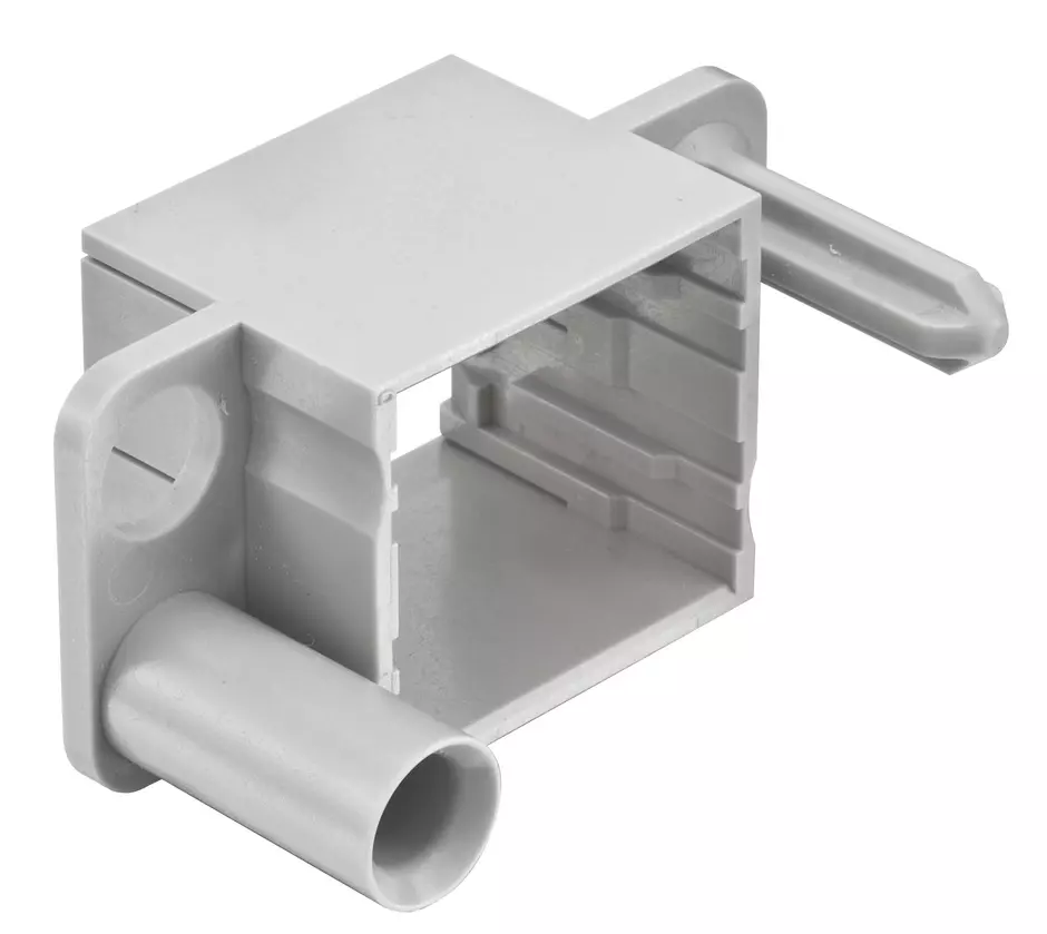 Docking frame for 2 modules, float mount