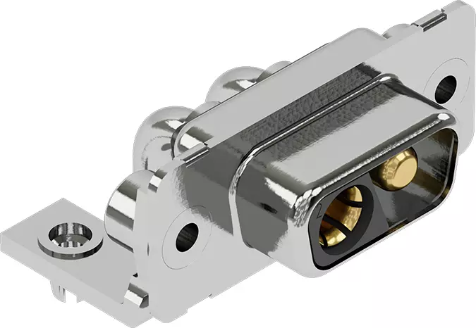D-Sub M 2W2C ANG FE 20A UNC NM30 BL