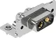 D-Sub M 2W2C ANG FE 20A UNC NM30 BL