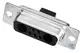 D-SUB M 21W4 FE CRIMP TH