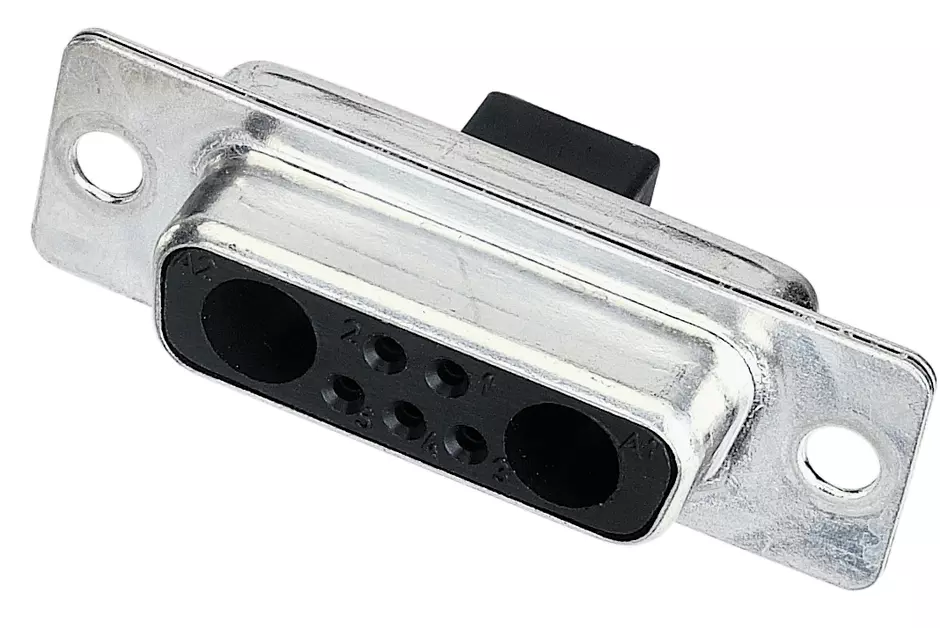 D-SUB M 21W4 FE CRIMP TH