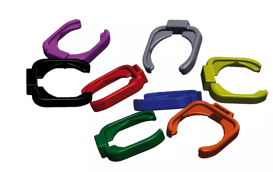 Color clip RJ45 dl-bt blue