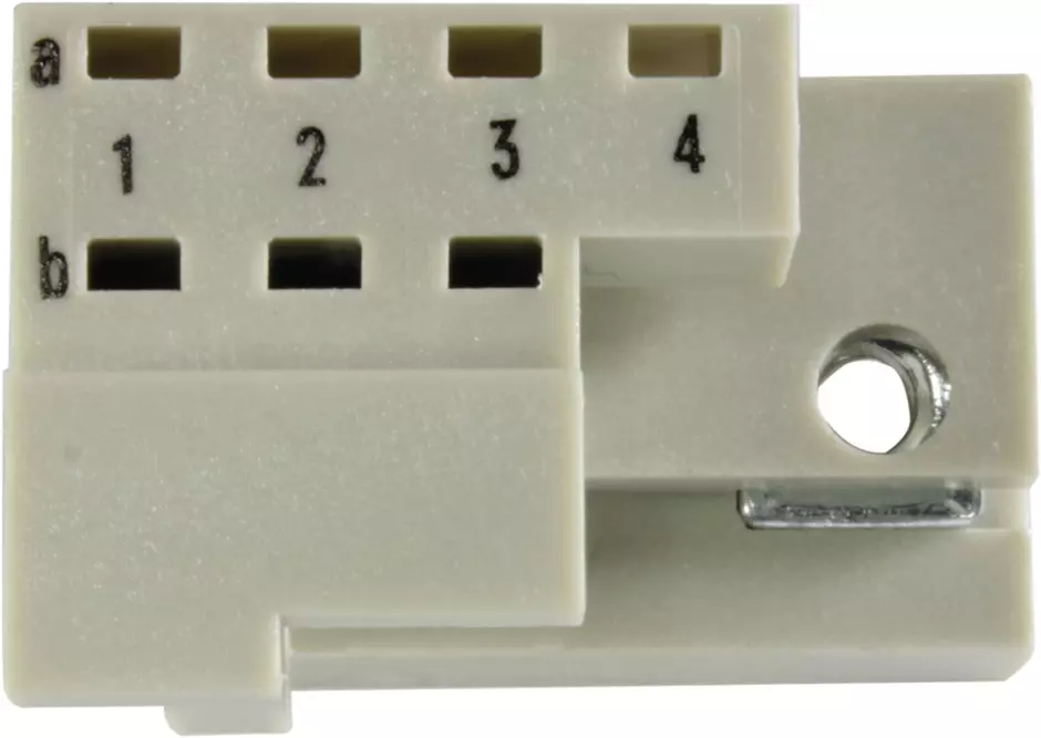 DIN F élément de fixation droite 20mm po