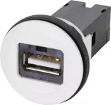 har-port USB 2.0 A-A ; PFT white
