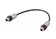 M12 X-cod 8-pol st/st m/m PPi Rail 1.0m
