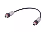 M12 X-cod 8-pol st/st m/m PPi Rail 1.0m