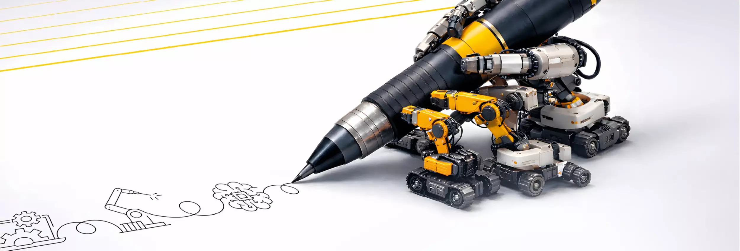 robots draw with a pen