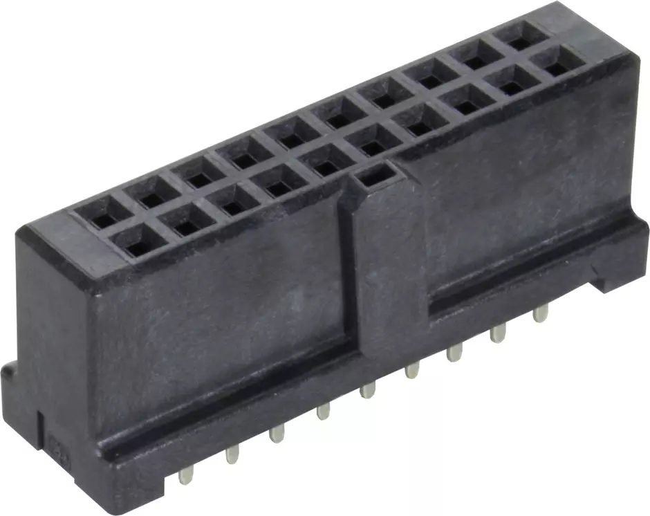 SEK mezz Fe 20P THT 2.9mm PL2