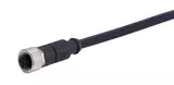 M12 A-cod 3-pol st /- f /- PUR 5.00m