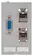 Data module (2x RJ45+1xD-Sub9 Bu/Bu)