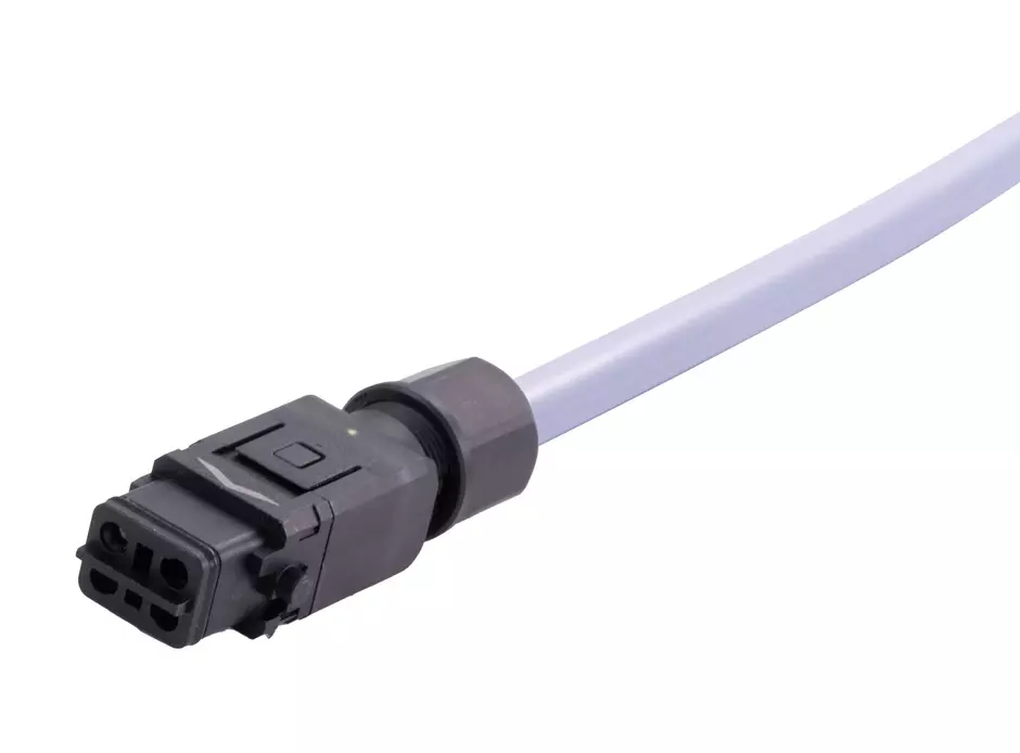 Han1A CA 3+PE -lever f/- PVC 1m