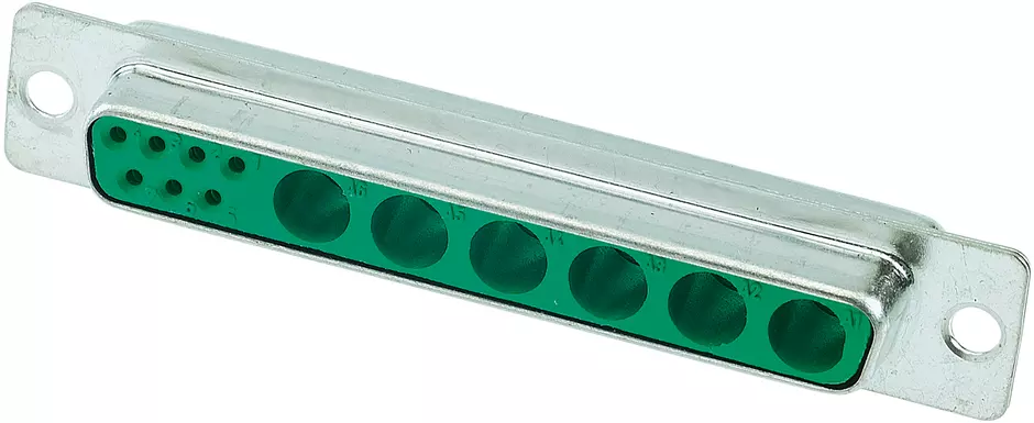 D-SUB M 13W6 STR FE SCUP TH PL3