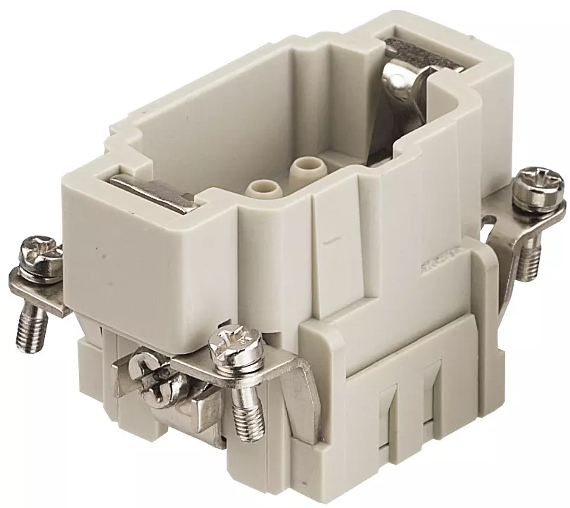 Han 6E insert male crimp