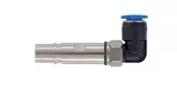 Pneum. contact metal OD6mm female angled