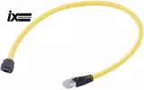 ix Type A - RJ45 AWG28 CAT6A PVC 0.2m